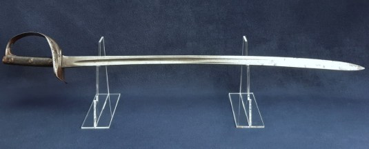 British 1899 Pattern Cavalry Troopers Sword, 1st Kings Dragoon Guards 7